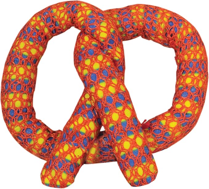 Catstages Plaque Away Pretzel Cat Toy – Interactive Catnip Dental Chew Toy to by Catstages
