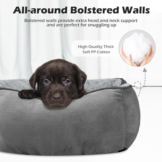 INVENHO Large Dog Bed Rectangle Washable Orthopedic Soft Calming Sleeping - Image 2
