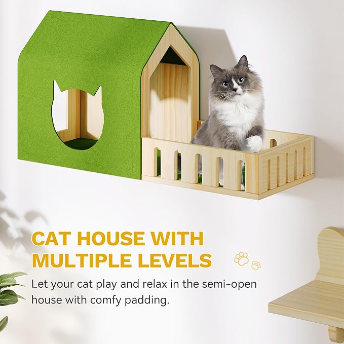 DWVO Cat Wall Shelves and Perches - Image 4