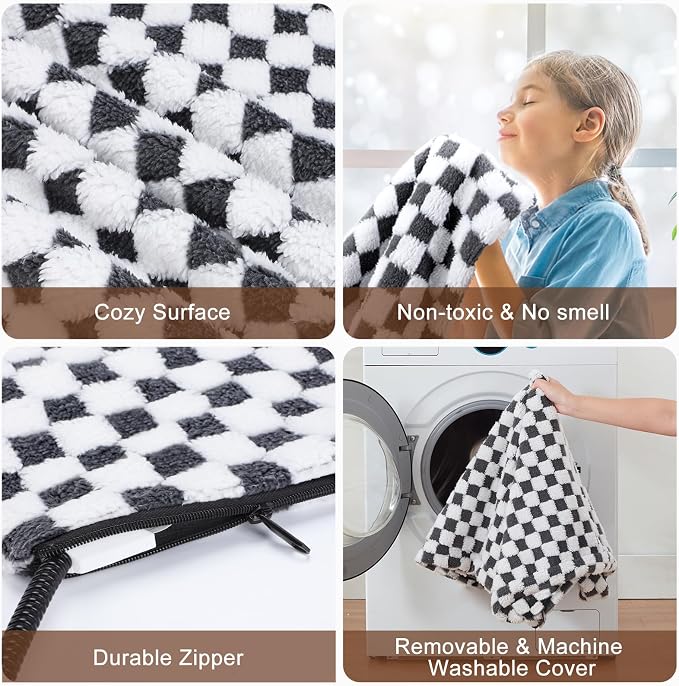 MIXJOY Heated Dog Bed, 11 Adjustable Temperature Dog Heating Pad Indoor - Image 6