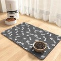 MontVoo Dog Food Mat-Large Pet Feeding Mat by MontVoo