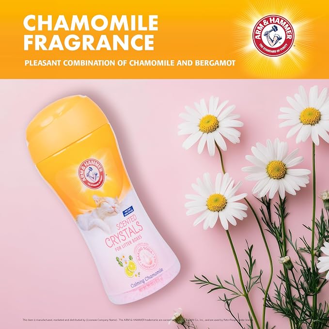 Arm & Hammer for Pets Scented Crystals for Litter Boxes, Calming Chamomile - Image 4