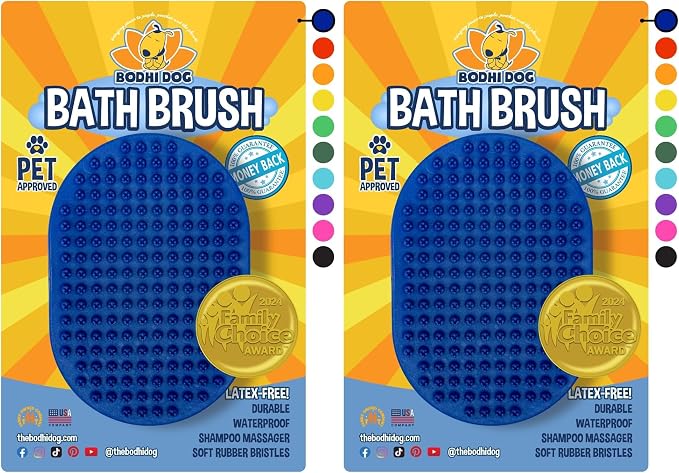 Bodhi Dog Shampoo Brush | Pet Shower & Bath Supplies by BodhiDog