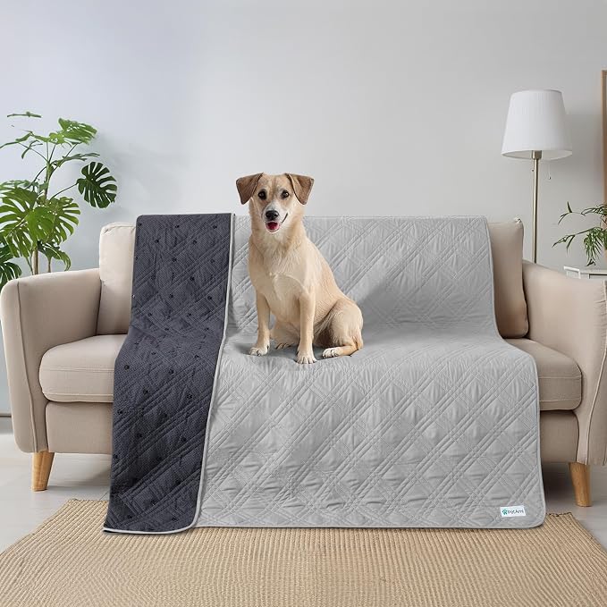 PetAmi Waterproof Bed Cover for Dogs, Pet Blanket Couch Cover, Reversible - Image 7