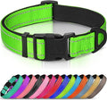 Joytale Reflective Dog Collar, Soft Neoprene Padded, Metal D-Ring, Nylon Pet by Joytale
