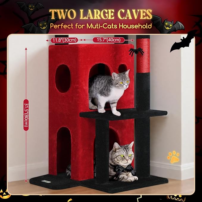 Globlazer Gothic Cat Tree Tower - Image 4