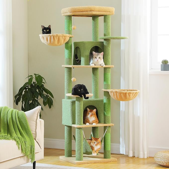 71.2" Large Cat Tree for Multi-Cat Households by MUTTROS