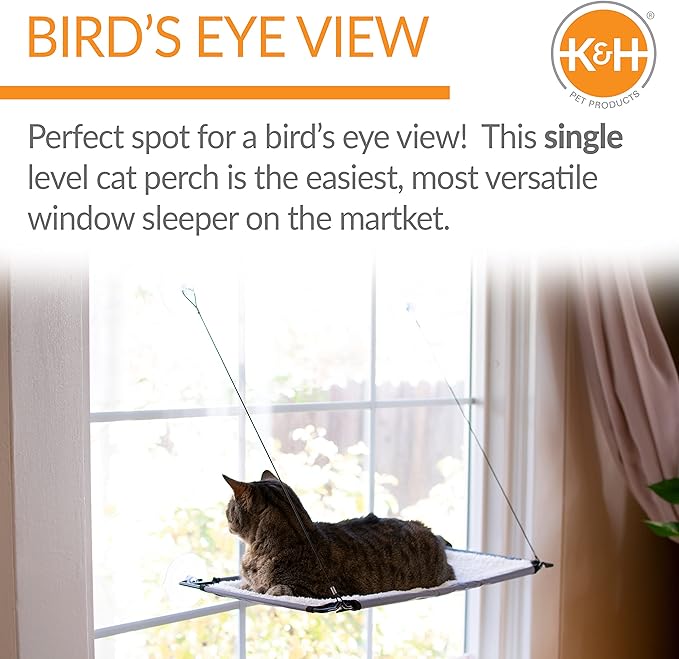 K&H Pet Products Window Lounger Cat Window Perch - Image 4