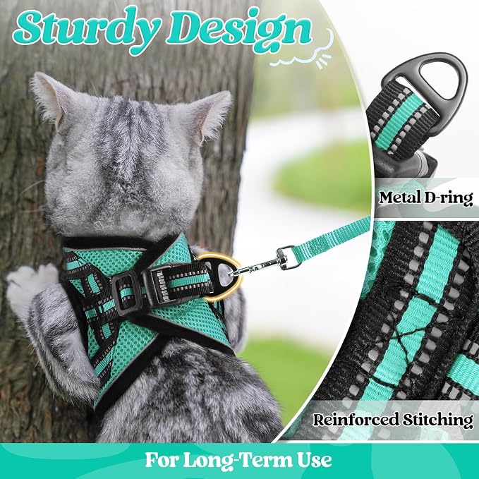 rabbitgoo Cat Harness and Leash Set - Image 7