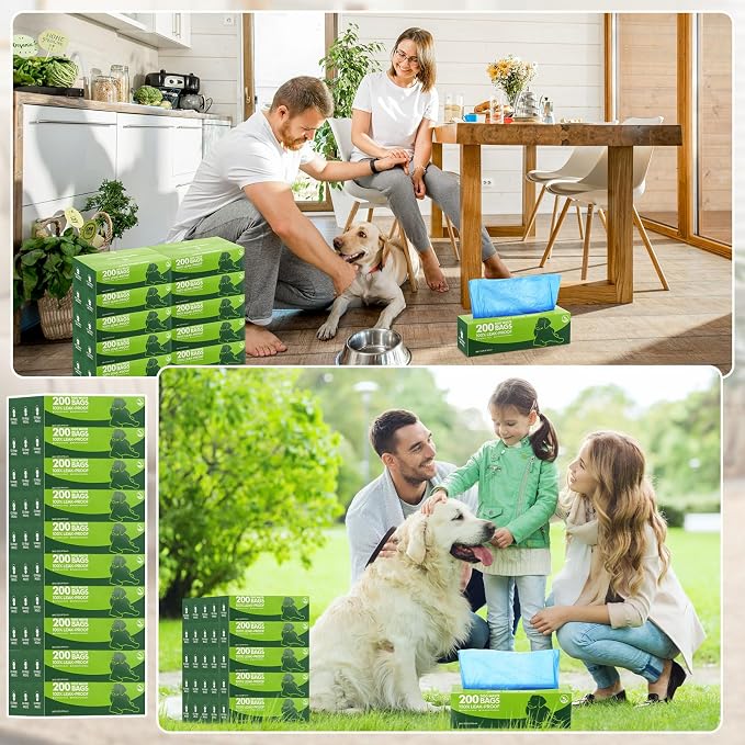 Sherr 20 Boxed Rolls 4000 Counts Dog Poop Bags Bulk Leak Proof Dog Waste Bags - Image 6