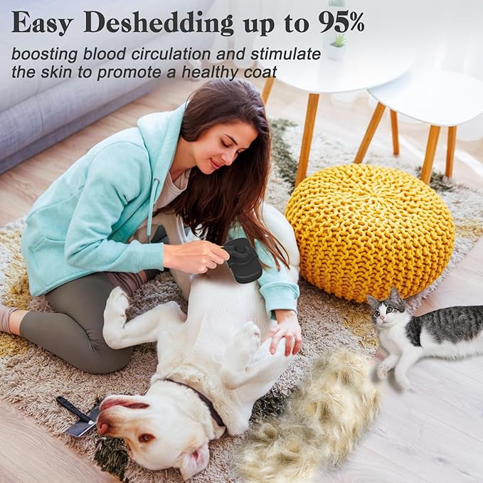 Self Cleaning Shedding Brush - Image 5