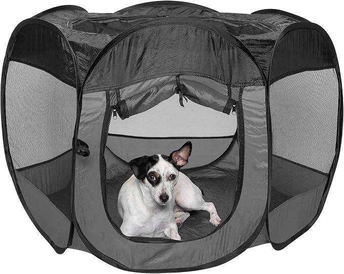 Furhaven Portable Dog Playpen Cat Tent, Pet playground, Kennel foldable indoor by FurHaven
