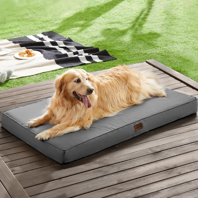 BFPETHOME Outdoor Dog Beds for Large Dogs, Waterproof Dog Bed for Medium - Image 2