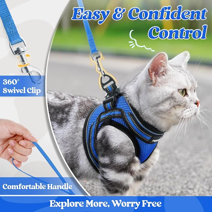 rabbitgoo Cat Harness and Leash Set - Image 6