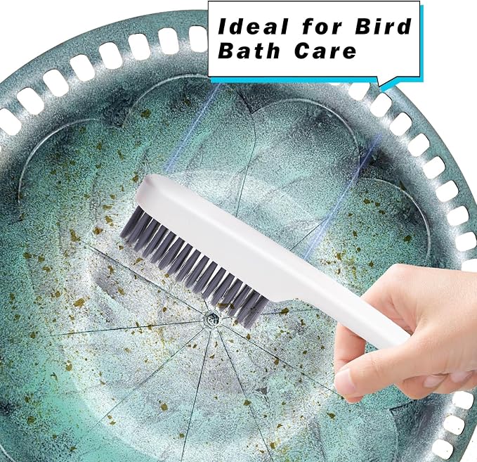 2-Pack Bird Bath Brush Includes Large and Small Brushes, Scrubbing Brush Set - Image 6