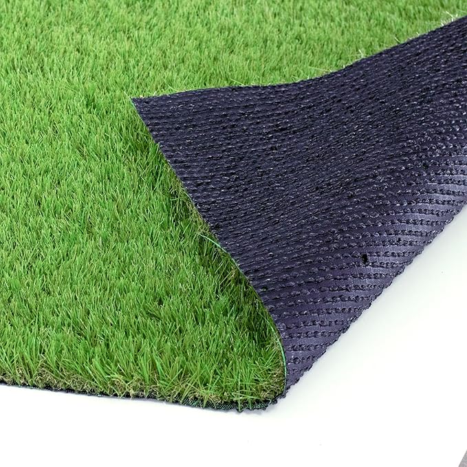 Artificial Grass Rug Outdoor Indoor 5FTX31FT Fake Grass Carpet Green Synthetic - Image 2