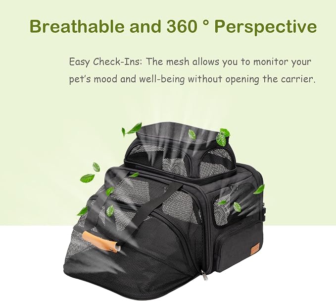 Expandable Pet Carrier Bag - Image 3
