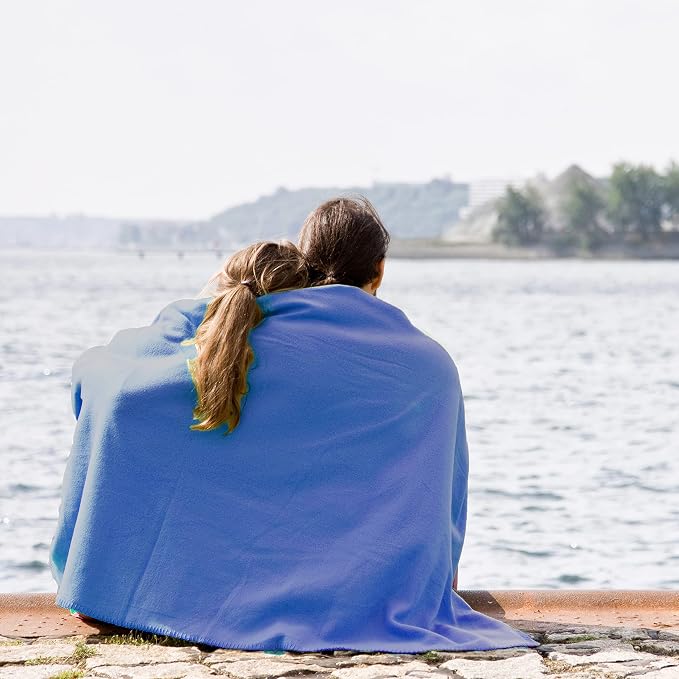 Fleece Throw Blanket Bulk Fleece Blankets Solid Lightweight Warm Soft Cozy - Image 7