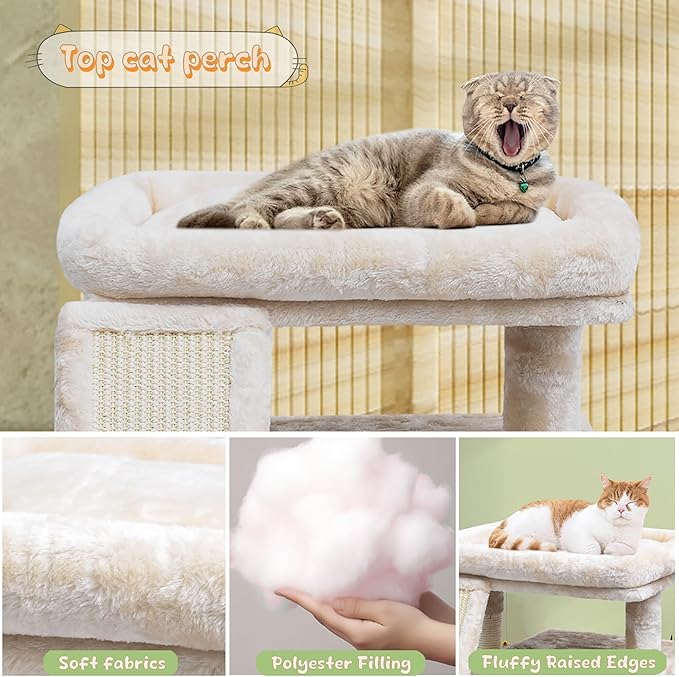 Small Cat Tree for Indoor Cats, Cat Tower - Image 4