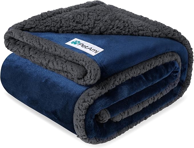 PetAmi Waterproof Dog Blanket for Medium Large Dog Puppy Cat Throw for Couch by PetAmi