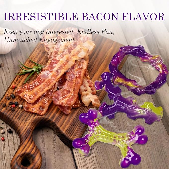 6-Pack Dog Toys for Aggressive Chewers: Dog Toy for Aggressive Chewer Large - Image 5