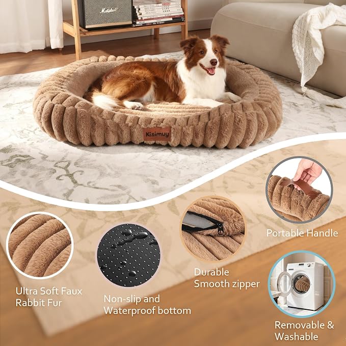 Dog Bed for Extra Large Dogs, Cute XL Dog Bed - Image 5