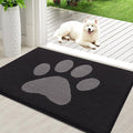 Buganda Dog Door Mat for Muddy Paws, Absorbent Dirt Trapper Non Slip Indoor by Buganda