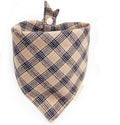 Christmas Plaid Dog Bandana by ZIRVYIR