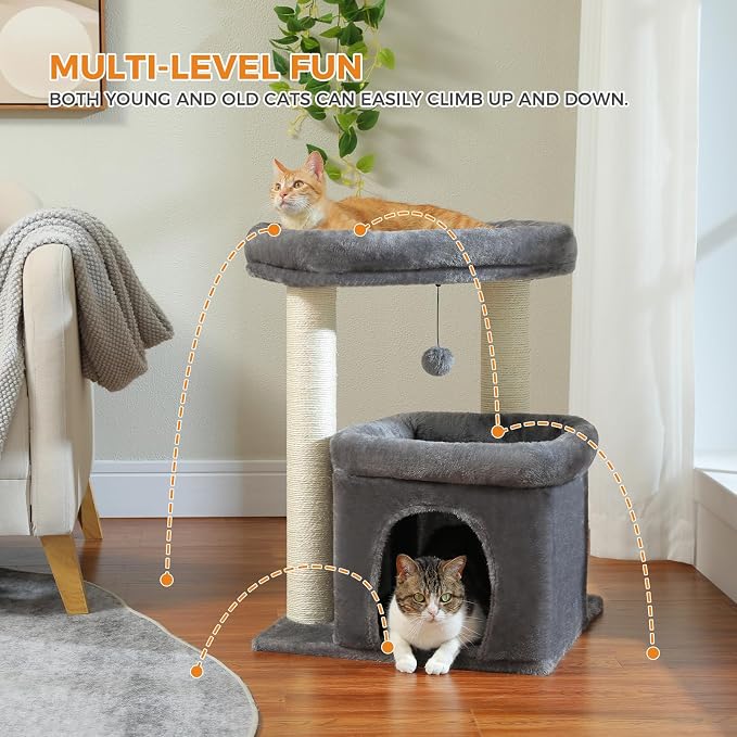 PEQULTI Cat Tree Cat Tower - Image 3