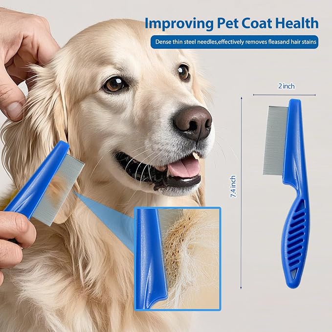 5 Piece Dog Grooming Brush Set - Image 3