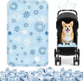 Nuanchu Dog Stroller Cooling Mat Waterproof Outdoor Pet Cooling Mat Washable by Nuanchu