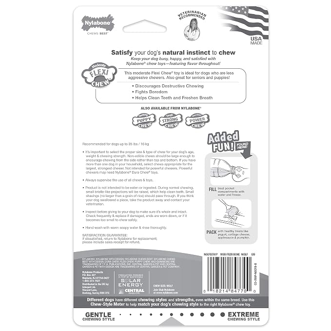 Nylabone Flexi Chill & Chew Toy - Image 8