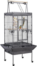 Yaheetech 69-inch Wrought Iron Rolling Large Parrot Bird Cage by Yaheetech