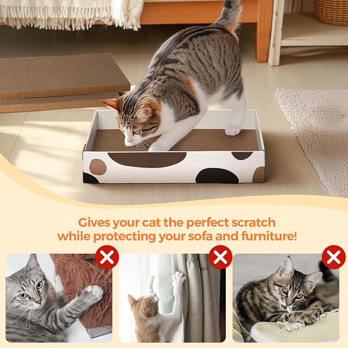 ComSaf Cat Scratcher Cardboard Indoor - Image 6