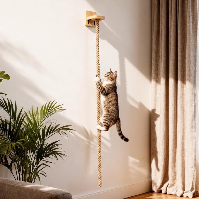 Cat Wall Shelves, DIY Wall-Mounted Cat Furniture Set - Image 5