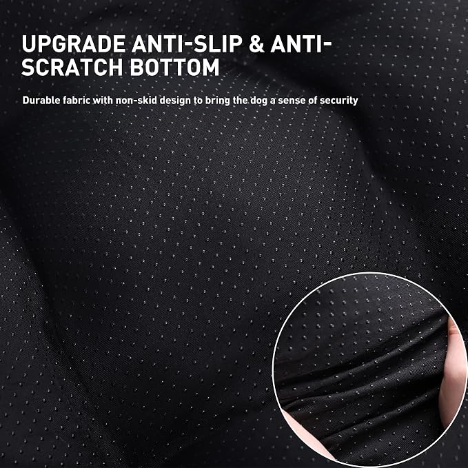 KSIIA Washable Dog Bed Deluxe Plush Dog Crate Beds Comfy Kennel Pad Anti-Slip - Image 4