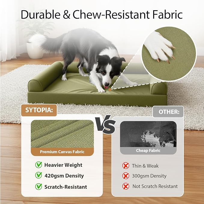 Sytopia 42in Chew Proof Dog Beds - Image 4