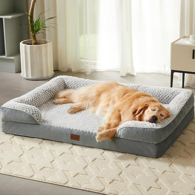 Orthopedic Dog Bed for Medium Dogs, Egg Crate Foam Bed for Medium Dogs - Image 9