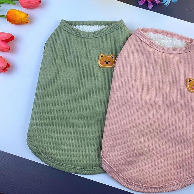 Fleece Cotton Dog Shirt - Image 3