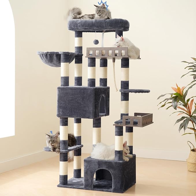 Maine Coon Cat Tree, Heavy Duty Cat Tree - Image 10