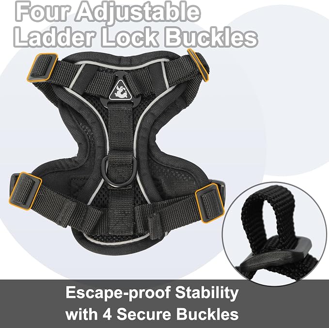 Cat Harness and Leash, Reflective Cat Harness Escape Proof - Image 7