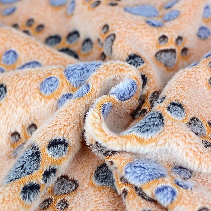 Dog Blankets for Medium Large Dogs, 3 Pack Pet Blanket Washable 41" x 31" - Image 3