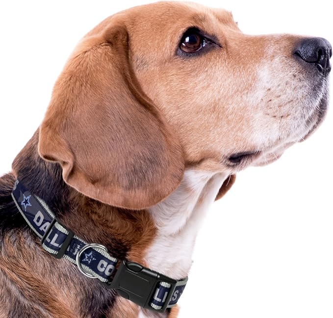 NFL PET Dallas Cowboys Dog Collar, Small Football Team Collar - Image 7