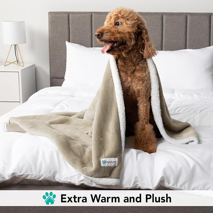 PetAmi Dog Blanket for Medium Large Dogs, Pet Bed Blanket Cat Puppy Kitten - Image 4