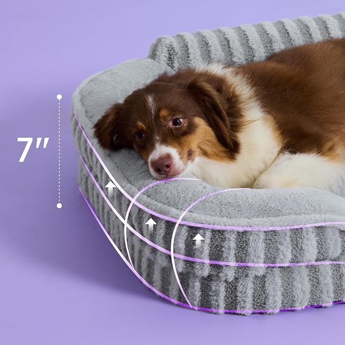 LE SURE Cute Dog Beds Large Sized Dog, Orthopedic Waterproof Large Pet Bed - Image 2
