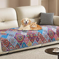 Waterproof Dog Blanket, Bohemian Dog Bed Cover Pet Blanket, Reversible Sofa by YOSEPATI