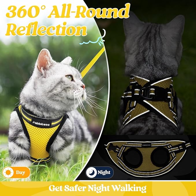 rabbitgoo Cat Harness and Leash Set - Image 9