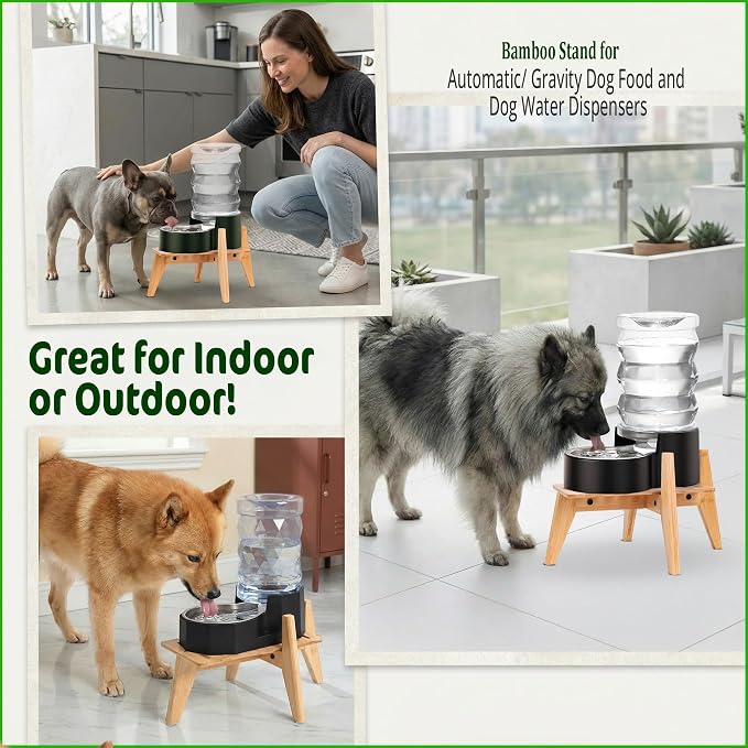Dog Water Bowl Dispenser Stand - Image 5