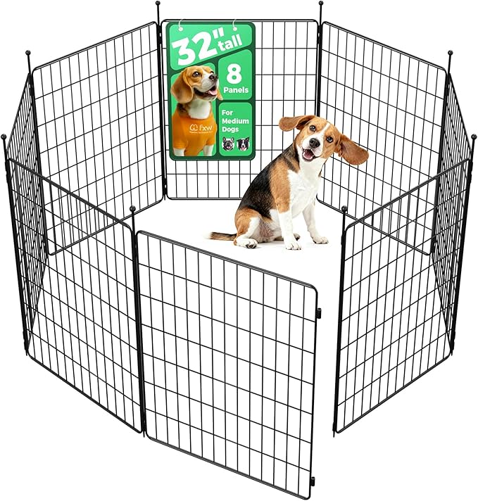 FXW MiniPaws Unleashed Dog Playpen, Expandable & Portable Design by FXW