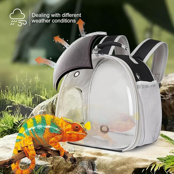 Bearded Dragon Travel Backpack - Image 4